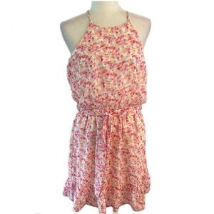 She + Sky Floral Sleeveless Dress | L